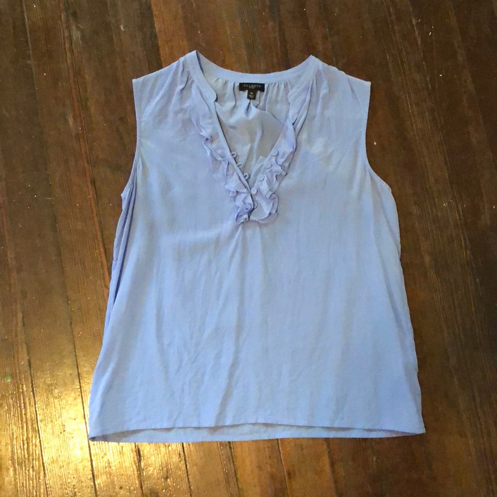 Talbots silk blouse